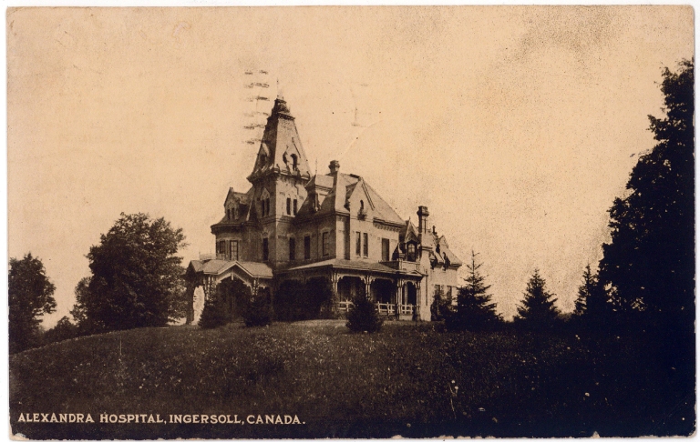 Postcard: Alexandra Hospital, 1913